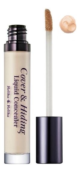 Консилер жидкий с кисточкой Cover &amp; Hiding Liquid Concealer 5мл: 01 Light Beige