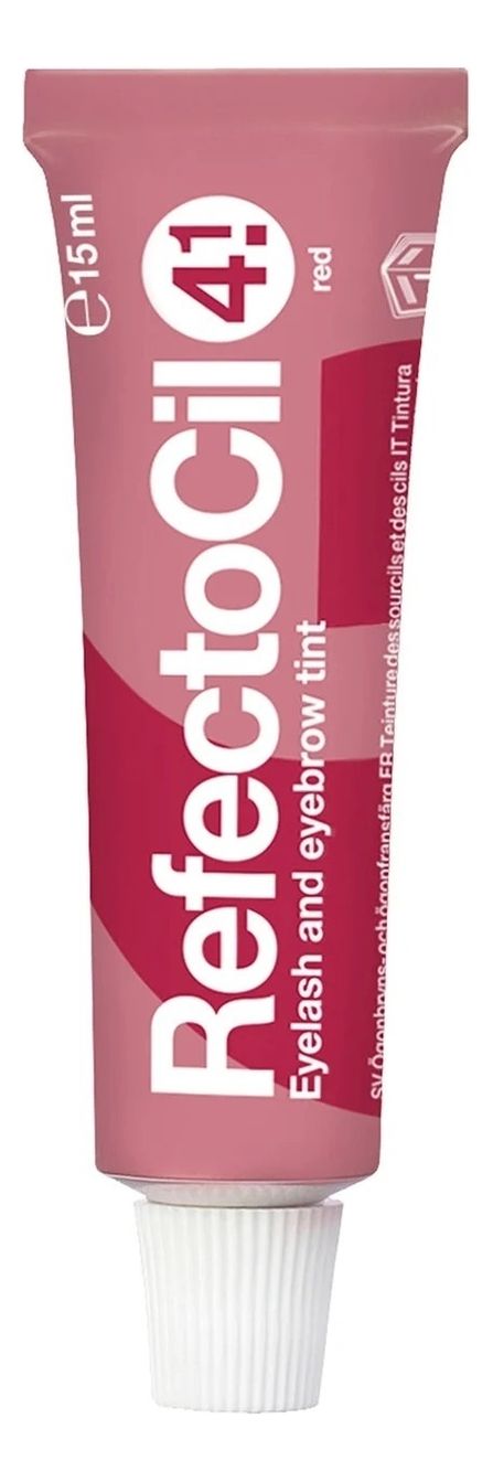 Краска для бровей и ресниц Eyelash &amp; Eyebrow Color 15мл: 4.1 Красный
