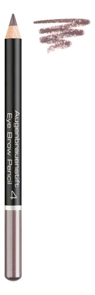 Карандаш для бровей Augenbrauenstift Eye Brow Pencil 1,1г: 4 Light Grey Brown