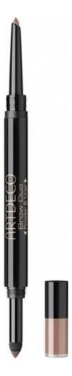Тени-карандаш для бровей Brow Duo Powder &amp; Liner 0,3г: 28 Golden Taupe