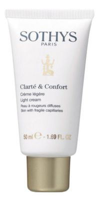 Крем для чувствительной кожи лица и кожи с куперозом Clarte &amp; Confort Creme Legere: Крем 50мл