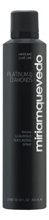 Бриллиантовый текстурирующий спрей-люкс для волос Platinum &amp; Diamonds Volume Luxurious Texturizing Spray: Спрей 300мл