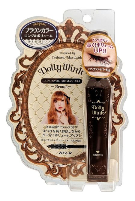Тушь для ресниц Dolly Wink Long &amp; Volume Mascara (коричневая)
