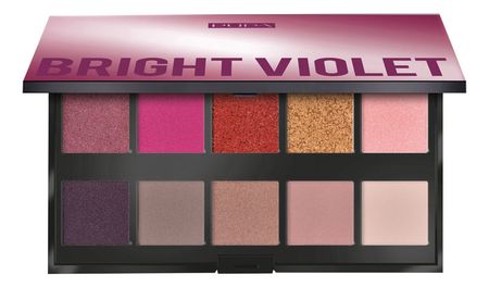 Палетка теней для век Make Up Stories 18г: 003 Bright Violet