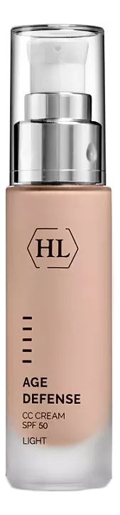 Многофункциональный крем для лица Age Defense CC Cream SPF50 50мл: Light