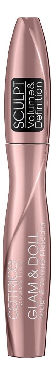 Тушь для ресниц Glam &amp; Doll Sculpt &amp; Volume Mascara Black 9,5мл