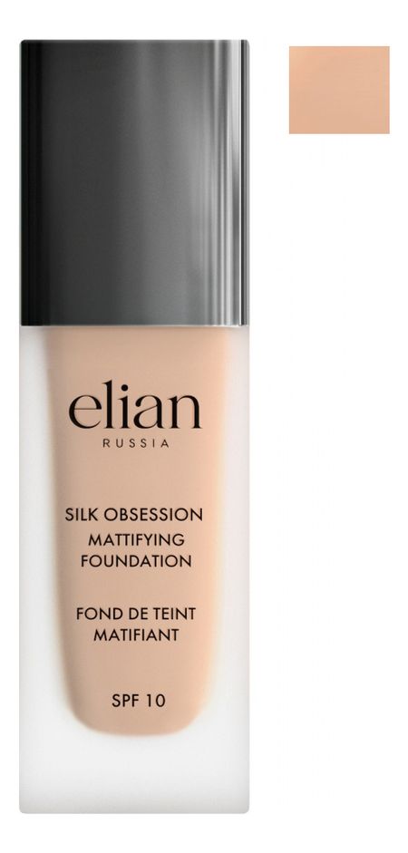 Тональный крем для лица Silk Obsession Mattifying Foundation SPF10 35мл: 30 Honey