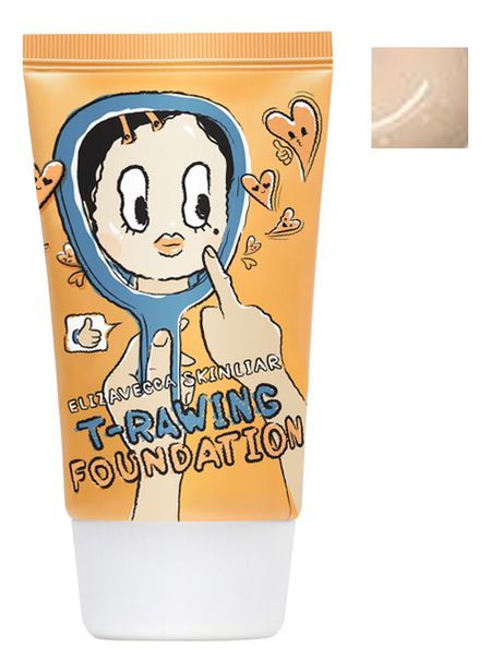 Тональный крем для лица Skin Liar T-Rawing Foundation SPF50+ PA+++ 50мл: No 11