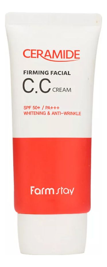 CC крем для лица с керамидами Ceramide Firming Facial Cream SPF50+ PA+++ 50г
