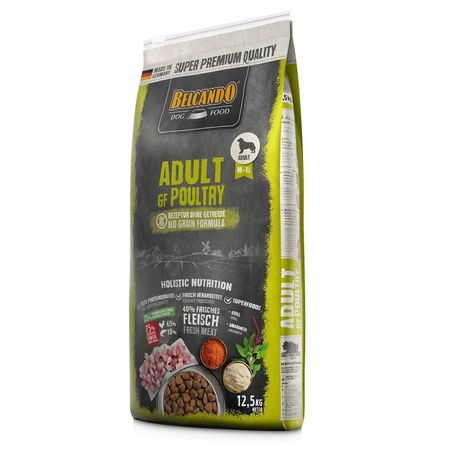 Belcando Adult Grain Free сухой беззерновой корм для взрослых собак средних и крупных пород с ПТИЦЕЙ 13027₽