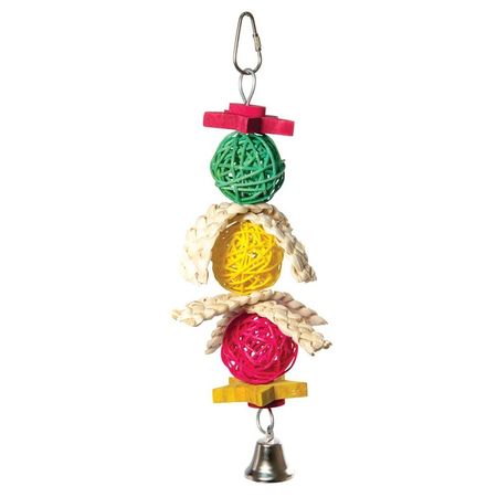 Triol игрушка для птиц quotПлетеные шарики quot 240280х110 мм 439₽