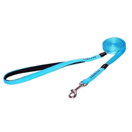 Rogz поводок удлиненный для изящных собак мелких пород размер S серии Luna длина 180 см голубой 835₽