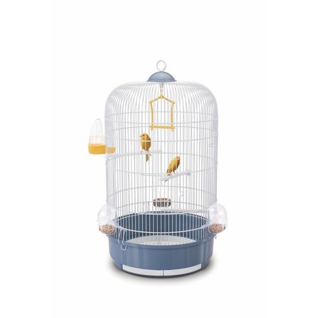 Imac Luna клетка для птиц круглая пепельно-синяя 40х65 см 5980₽