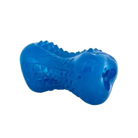 Игрушка для собак ROGZ Yumz M косточка массажная для десен синяя - 115 мм 996₽