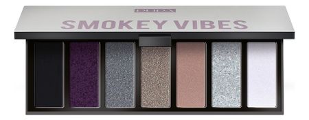 Палетка теней для век Make Up Stories Compact 13,3г: 002 В атмосфере смоки