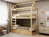 Кровати для подростков Green Mebel двухъярусная домик Baby-house 160х80 см
