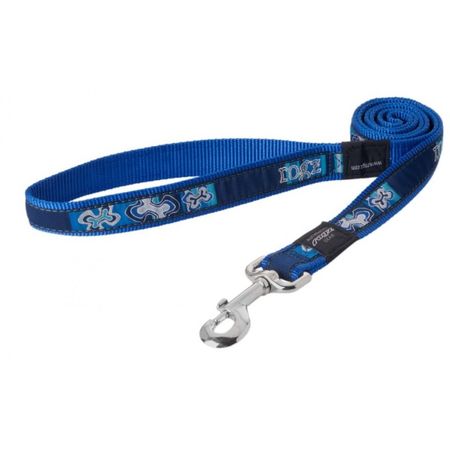 Rogz поводок-водилка для собак гигантских пород XXL серии Fancy Dress длиной 50 см красный с синим 300₽