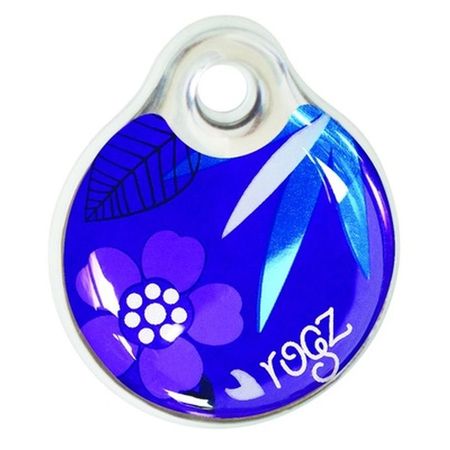 Rogz ID Tag Small Purple Forest S адресник пластиковый готовый к пользованию фиолетовый 27 мм 849₽