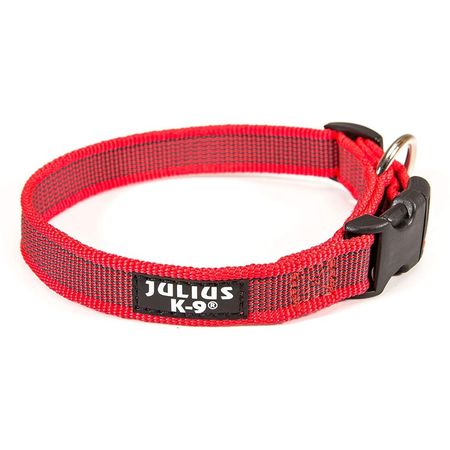 Julius-K9 ошейник для собак Color amp Gray 27-42 см2 см красно-серый 779₽