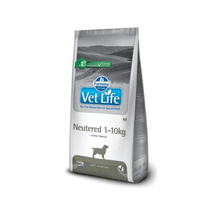 Farmina Vet Life Dog Neutered 1-10kg ветеринарный диетический сухой корм для взрослых стерилизованных или кастрированных собак 1-10 кг весом 9025₽