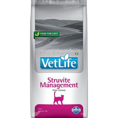 Farmina Vet Life Cat Struvite Management сухой корм для взрослых кошек при рецидивах МКБ струвитного типа - 5 кг 8924₽