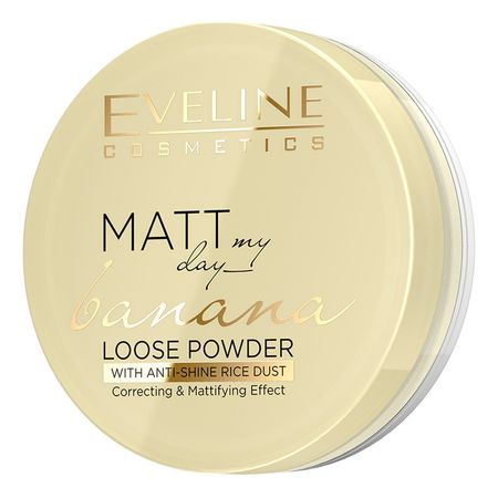 Транспарентная матирующая пудра для лица Matt My Day Loose Powder 6г: Banana