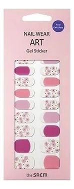 Наклейки для ногтей Nail Wear Art Gel Sticker 24шт: No 11