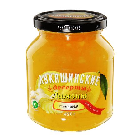 Лимоны Лукашинские десерты с имбирем 450 г
