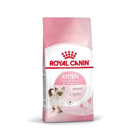 Royal Canin Kitten полнорационный сухой корм для котят в период второй фазы роста до 12 месяцев - 300 г