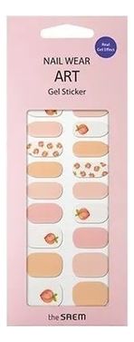 Наклейки для ногтей Nail Wear Art Gel Sticker 24шт: No 10