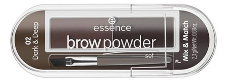 Тени для бровей Brow Powder Set 2,3г: 02 Dark &amp; Deep
