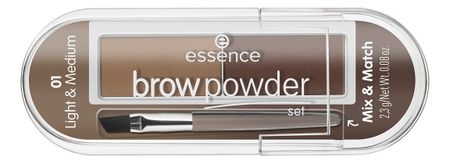 Тени для бровей Brow Powder Set 2,3г: 01 Light &amp; Medium