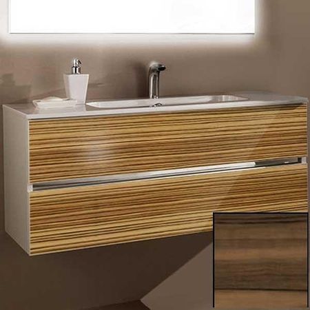 Тумба с раковиной SanVit Кубэ-2 70 kkube2070 с фактурой под дерево подвесная Кедр 45393₽