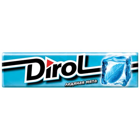 Жевательная резинка Dirol Ледяная мята 13,6 г