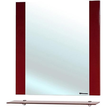 Зеркало Bellezza Рокко 70 4613711030035 с полкой Красное 5685₽