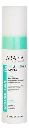Спрей для объема тонких и склонных к жирности волос Volume Hair Spray 250мл