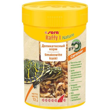 Sera RAFFY I корм для рептилий - 100 мл 12 г 327₽