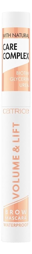 Тушь для бровей Volume &amp; Lift Brow Mascara Waterproof: 010 Transparent