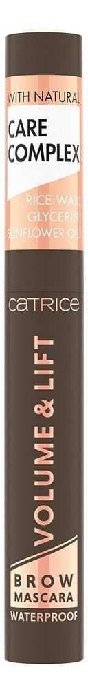 Тушь для бровей Volume &amp; Lift Brow Mascara Waterproof: 030 Medium Brown