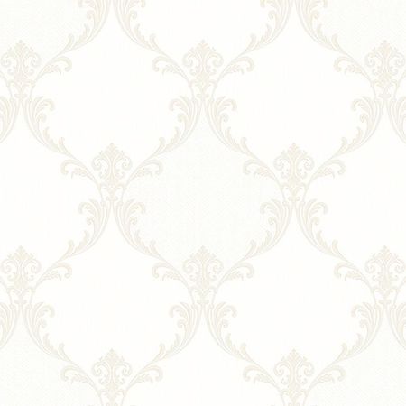 Обои Andrea Rossi Barbana 54286-1 Винил на флизелине (1,06*10,05) Белый, Орнамент