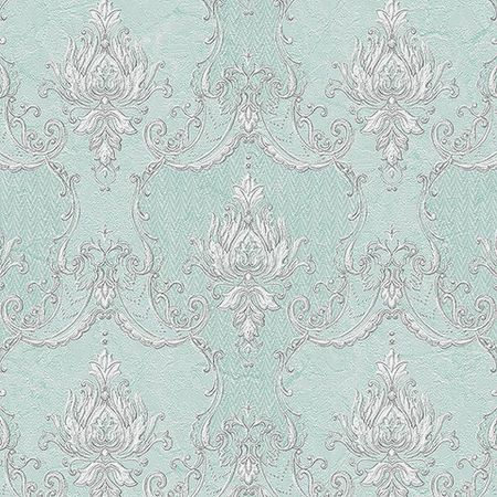 Обои Andrea Rossi Barbana 54291-3 Винил на флизелине 1061005 Голубой Орнамент 3960₽