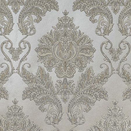 Обои Wiganford by Solo Lianna Leeds N55602 Флизелин (1,06*10,05) Золото/Коричневый, Дамаск