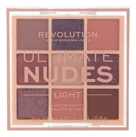 Палетка теней для век Ultimate Nudes Eyeshadow Palette 8,1г: Light