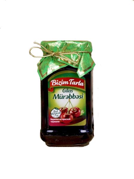 Варенье Bizim Tarla из красной черешни, 400 г
