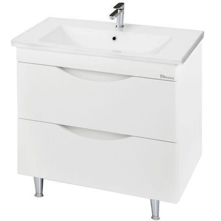 Тумба под раковину Bellezza Санриса 100 4630117660017 Белая 9532₽