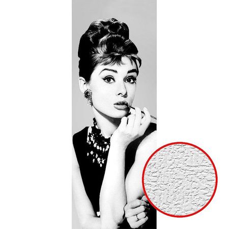 Фотообои Divino A-083 Фактура холст Винил на флизелине 127 БелыйЧерный Люди 4000₽