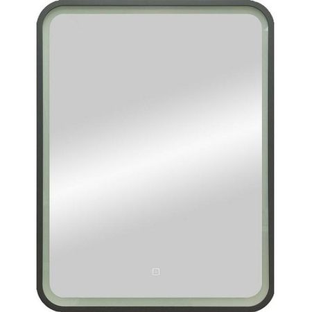 Зеркало Континент Enjoy 600x800 ЗЛП1100 с подсветкой Черное с сенсорным выключателем 9185₽