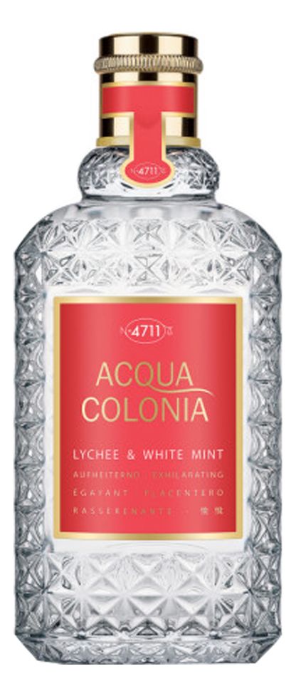 4711 Acqua Colonia Lychee &amp; White Mint: одеколон 170мл
