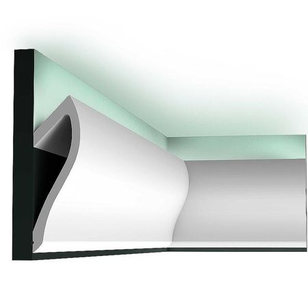 Профиль для скрытого освещения Orac Decor C371 2000x185x58 мм
