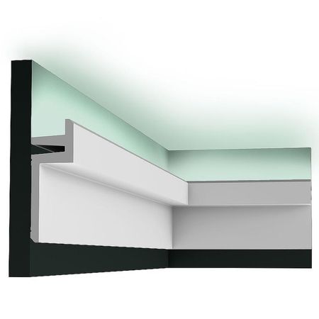 Профиль для скрытого освещения Orac Decor C382 2000x140x50 мм 7611₽